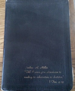 Bible Author's First Quality Bible